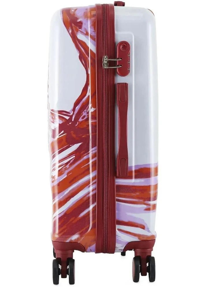Чемодан 20" S T5654-1 White/Red Print (DAS302888) Semi Line (391471830)