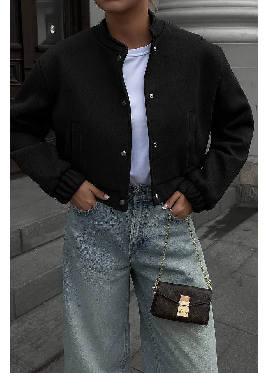 Бомбер жіночий на кнопках (353036613)