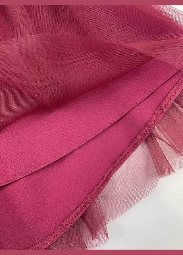 Бордова нарядна сукня для дівчинки Mevis (322034084)