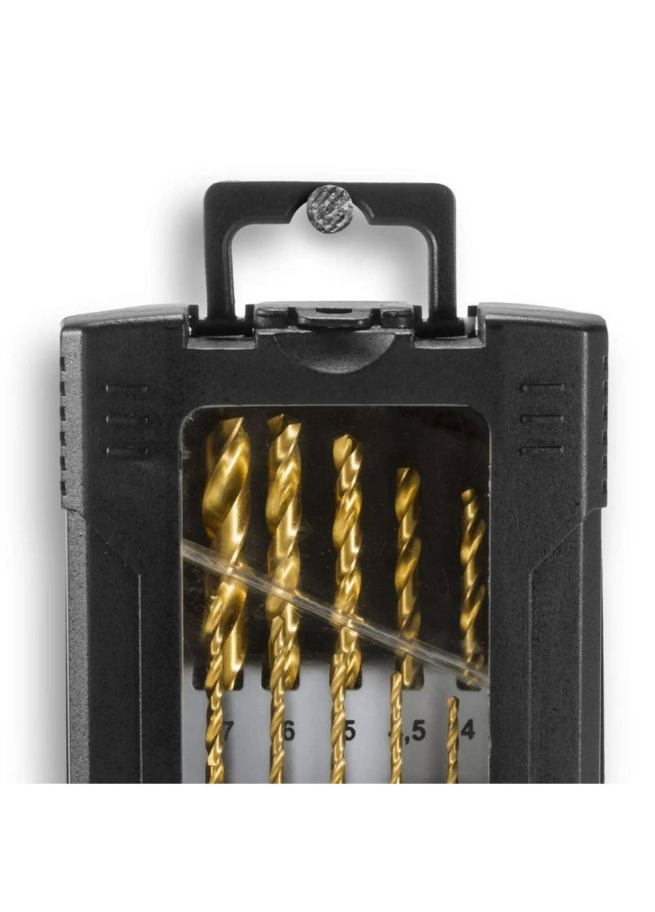 Набір свердел по металу 15 pieces HSS Metal Drill Set (6200001131) Trotec (337341932)