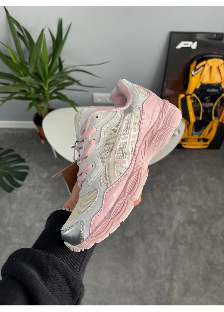 Кросівки жіночі Asics Gel-NYC pink beige | Асікс Гель-НЮК рожеві бежеві No Brand рожеві демісезони (360535089)