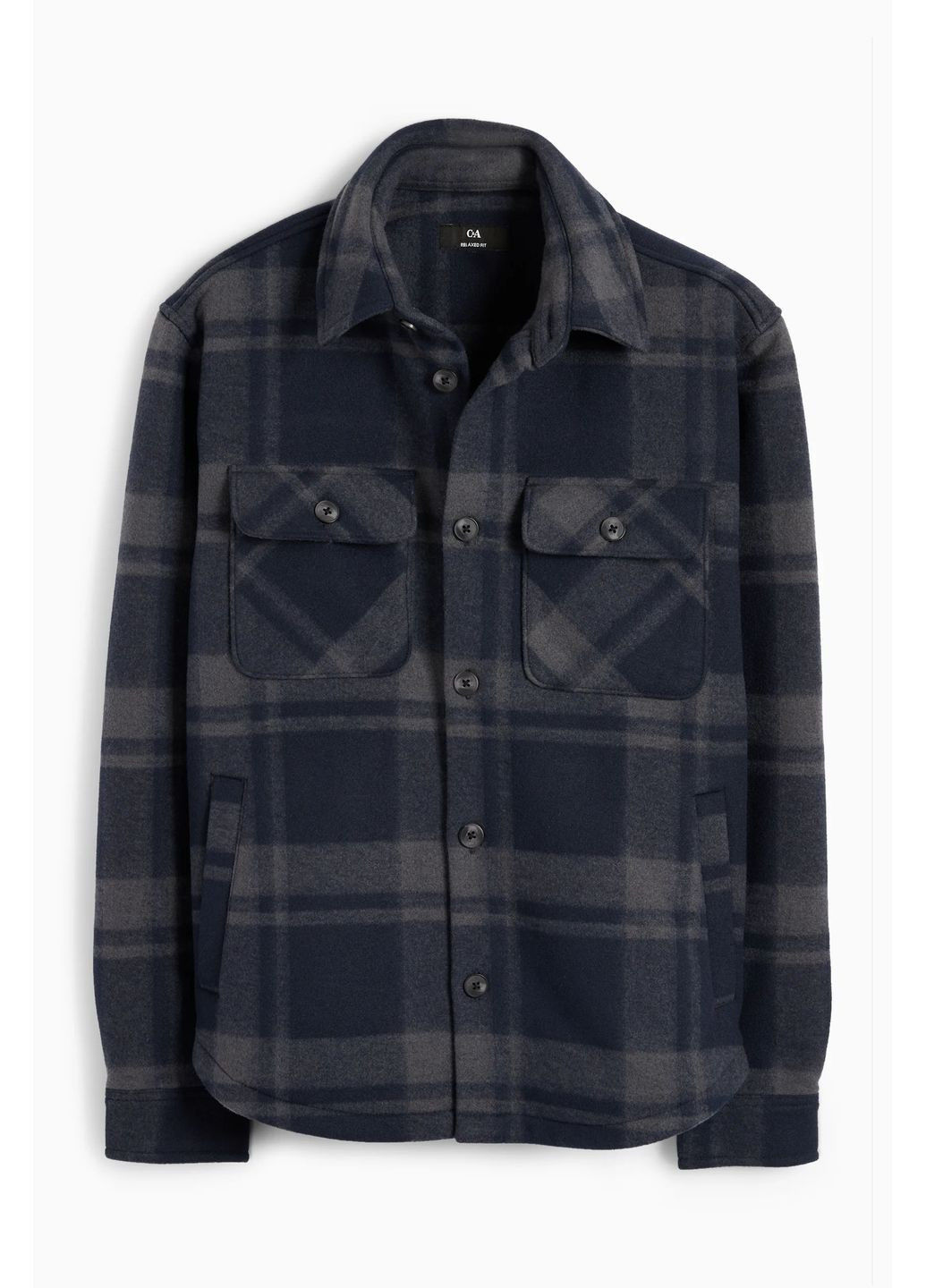 Комбінована демісезонна куртка-сорочка relaxed fit C&A