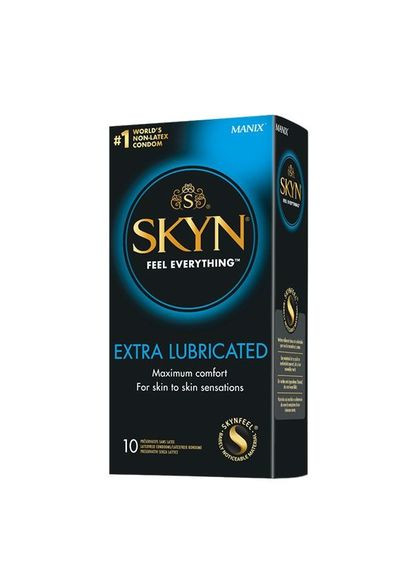 Презервативи ультратонкі Extra Lube з поліізопрену (ціна за пачку, 10 шт. SKYN (315424618)