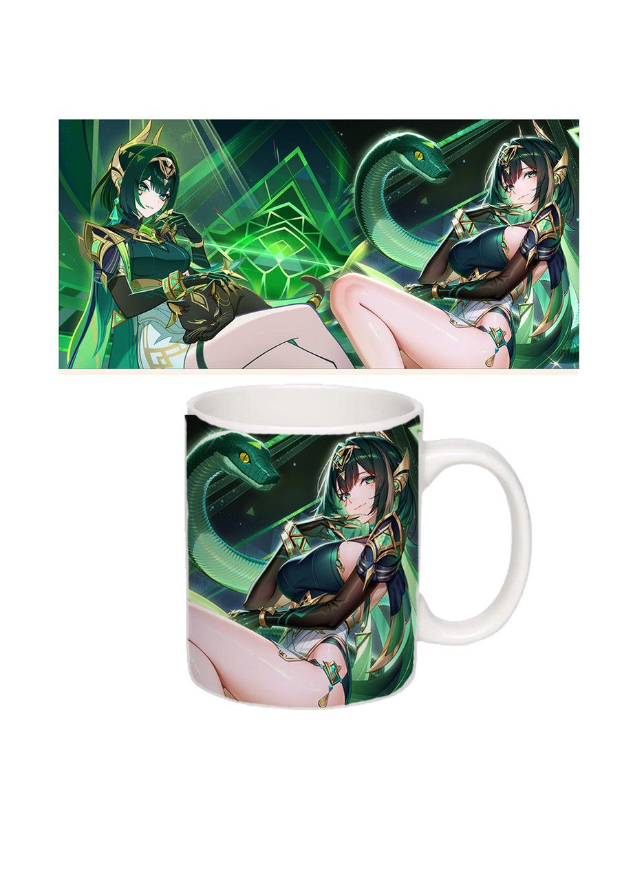 Чашка белая Нефер Геншин импакт Genshin Impact (z1616) No Brand (365755754)