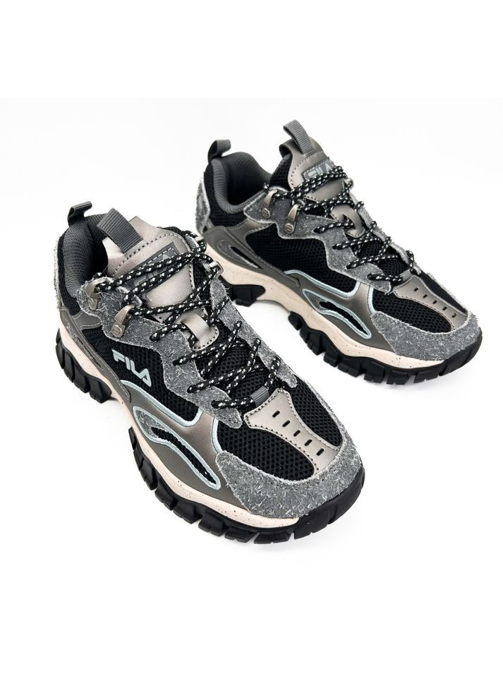 Кросівки (р) Замша/Текстиль 0-1-1-FFW-0267-FILA No Brand сірі (353685661)