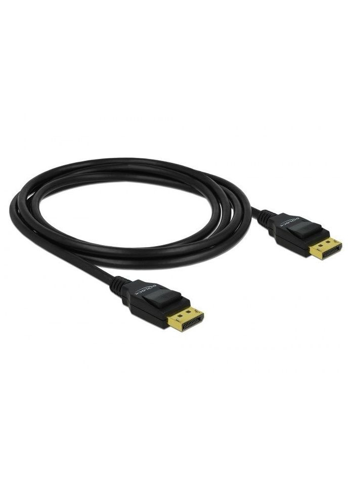 Кабель монитора сигнальный DisplayPort M/M (папа/папа) 2.0m v1.2 4K@60Hz 20pin 3xS D=6.0m Delock (369645895)