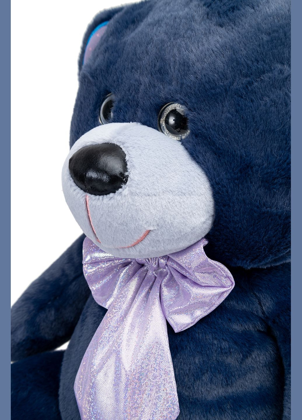М’яка іграшка Ведмедик колір синій ЦБ-00248295 Копиця (289457421)