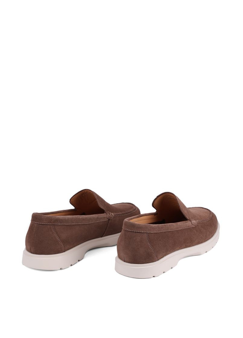 Бежевые мужские туфли m020ab-611-mu27 бежевый замша Miguel Miratez