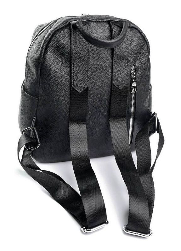 Женский кожаный рюкзак черный NIUNIU (302976542)