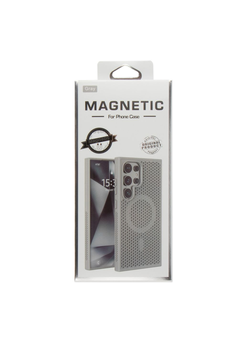 Чехол TPU+PC with MagSafe для Samsung Galaxy S24 Ultra 5G (S928) Цвет Grey Aerocool Samsung Galaxy S24 Ultra 5G (S928) (335874099)