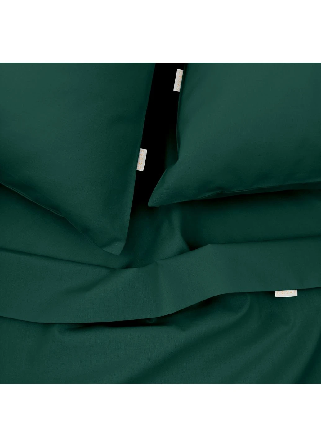 Пододеяльник полуторный 160х220 DARK GREEN (4822052093214) Cosas (391068419)