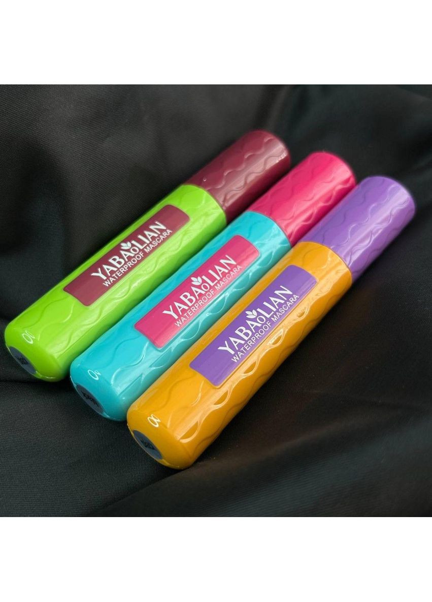 Водостійка туш для вій із силіконовим пензликом YABAoLIAN Plus-plus (352744707)