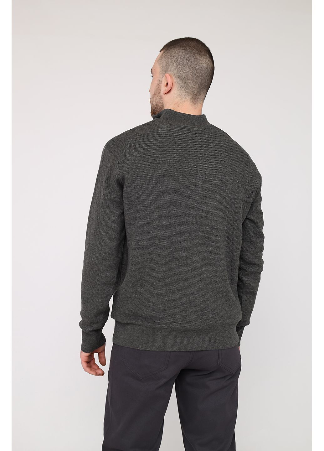 Гольф чоловічий колір темно-сірий CB-00283233 Yuki (366198086)