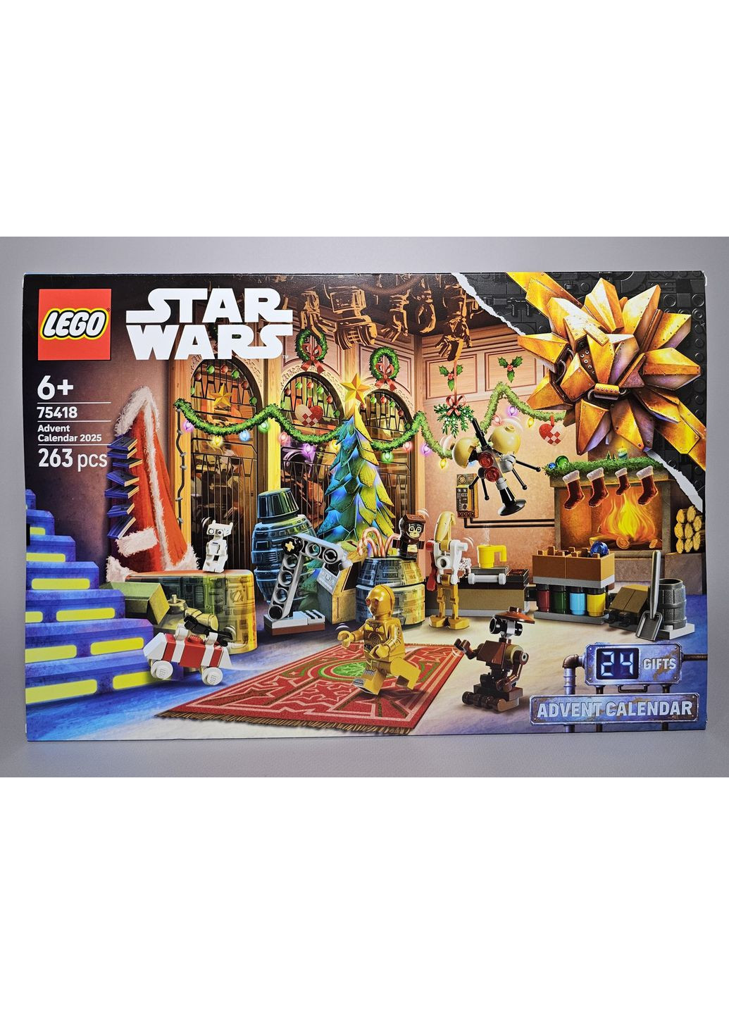 Новорічний адвент календар 2025 ЛЕГО Зоряні війни Оригінал Star Wars Advent Calendar 2025 Lego (365251663)