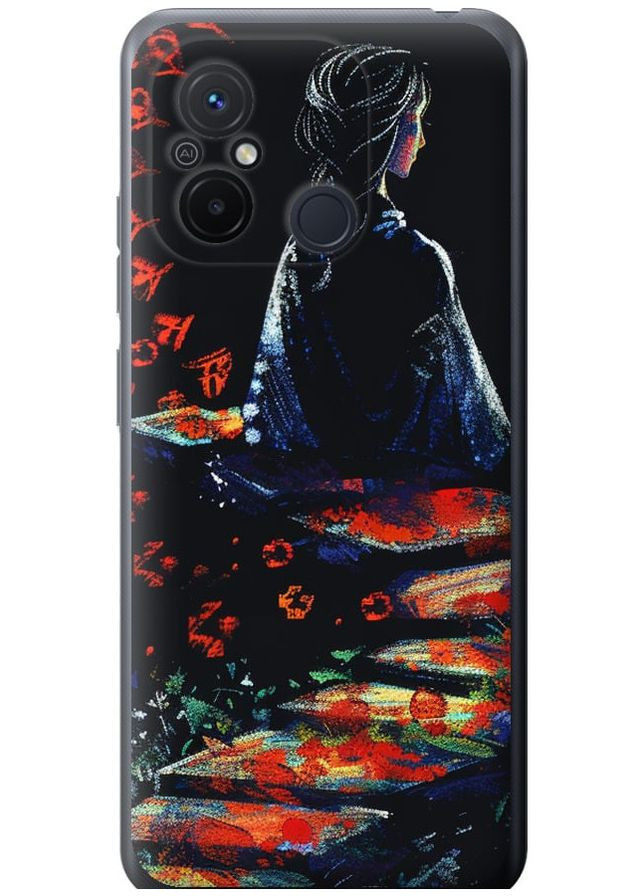 Силіконовий чохол 'Мрійлива дівчина' для Endorphone Xiaomi Redmi 12C (285109295)