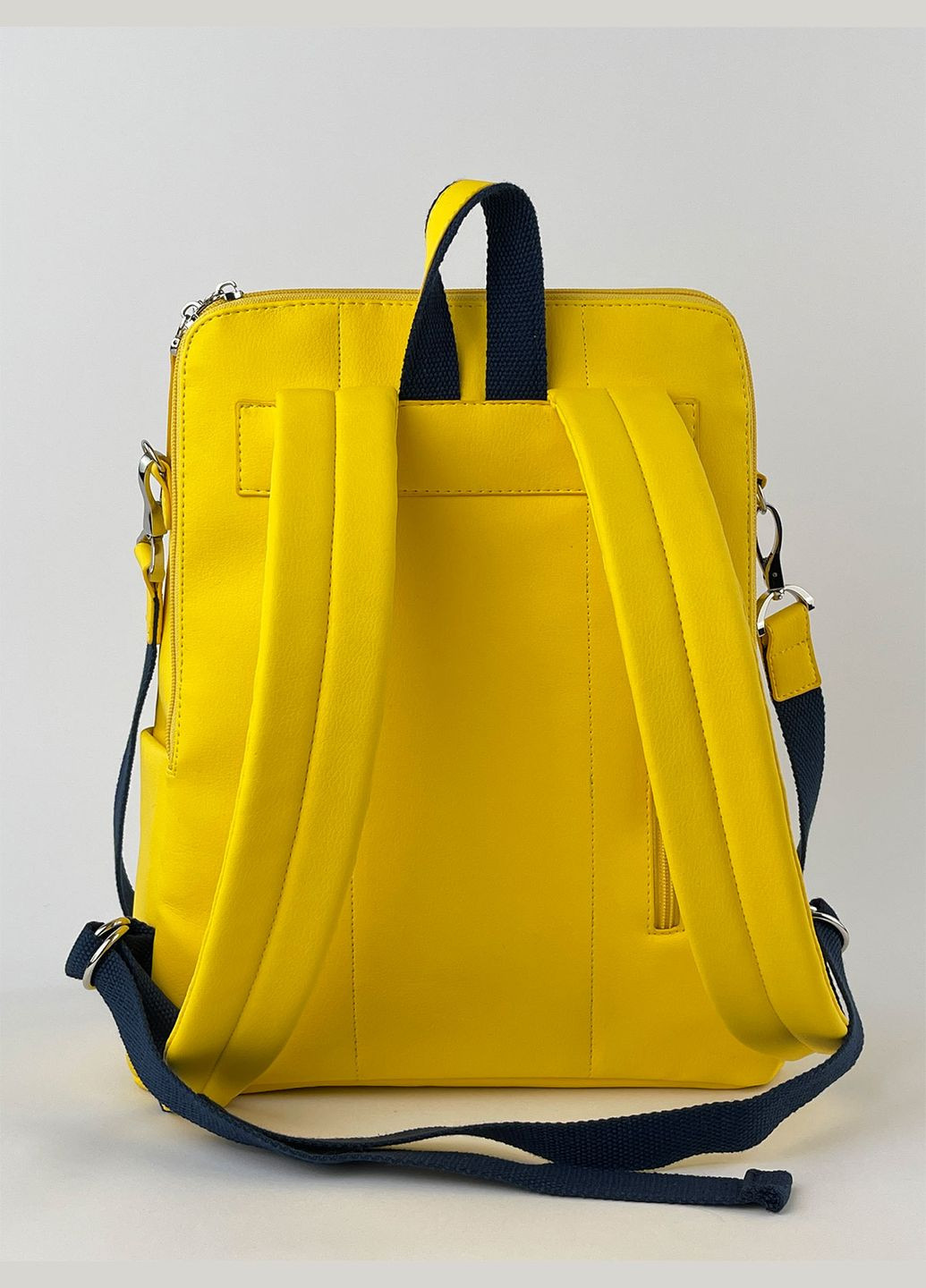 Комплект (рюкзак и косметичка) N23011 желто-синий Alba Soboni міський (280930801)