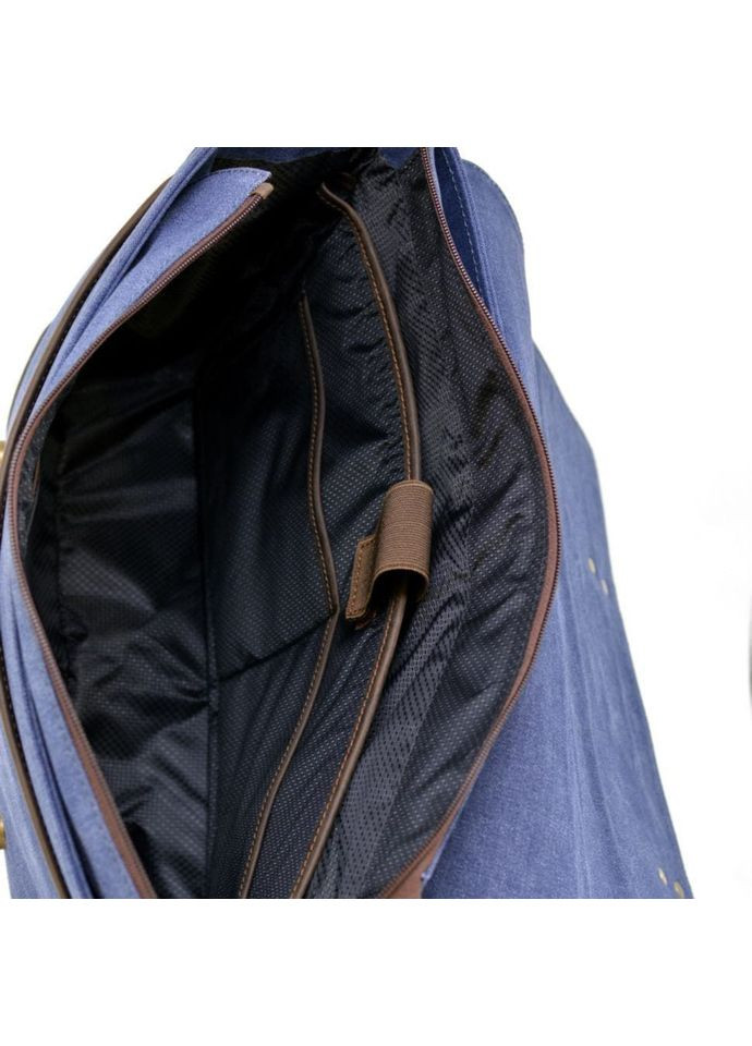 Сумка чоловіча через плече канвас + шкіра RK-3090-4lx TARWA (329151467)