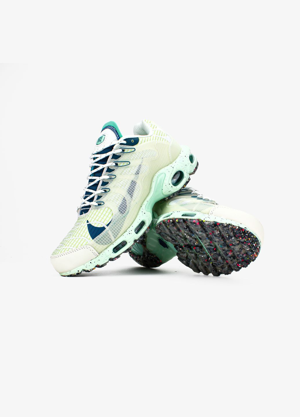 Білі Осінні кросівки чоловічі nike air max tn plus terrascape white | найк аір макс тн плюс білі No Brand