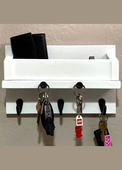 Ключниця дерев'яна Осгорд 3 зефір (КЛЧ-311020) No Brand (327091078)