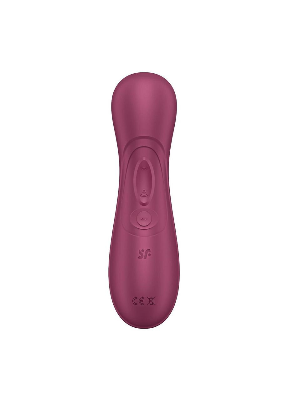 Вакуумний кліторальний стимулятор Pro 2 Generation 3 with Liquid Air Connect App Wine Red Satisfyer (303897160)