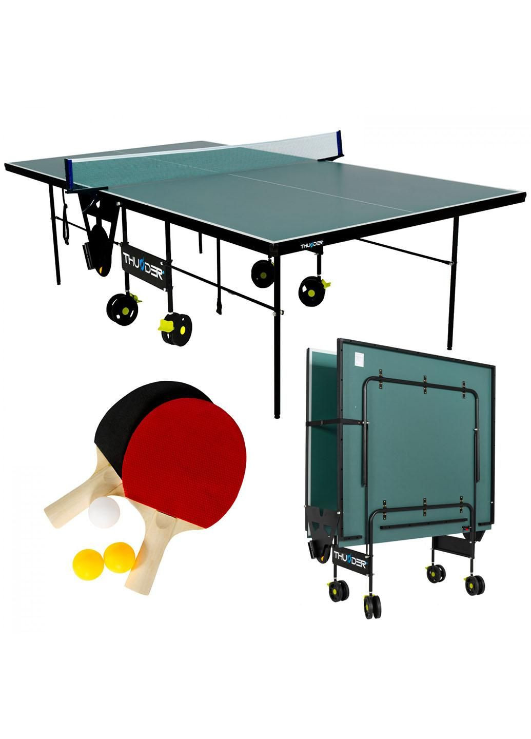 Стол для настольного тенниса Indoor Join-15 Green Thunder (279303140)