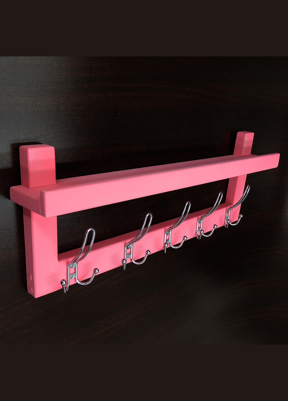 Вішалка для одягу з дерева Торонто барбі (ВДО-000450) No Brand (327868242)