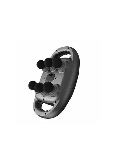 Профессиональный высокочастотный перкуссионный массажер для релаксации тела на 6 головок Erston (363834178)