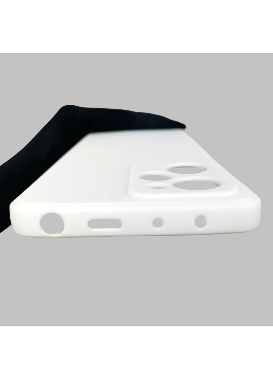 Чохол для Redmi Note 12 Pro 5G з квадратними гранями із захистом камери на сяомі редмі нот 12 про 5г білий Xiaomi (366020457)