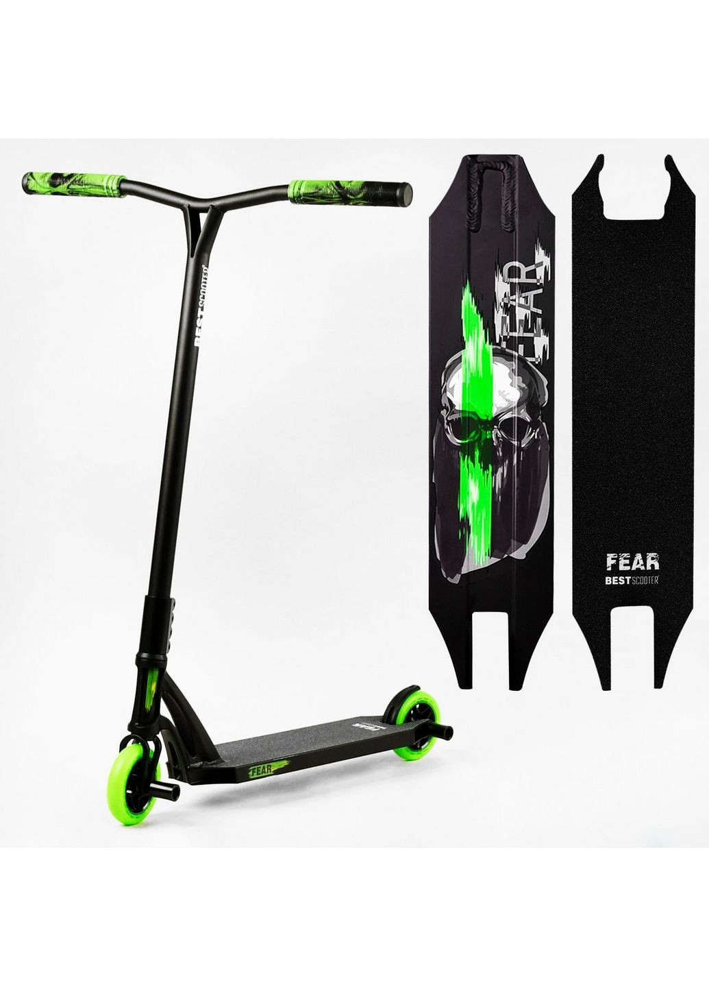 Самокат трюковый 53х12х85 см Best Scooter (289366485)