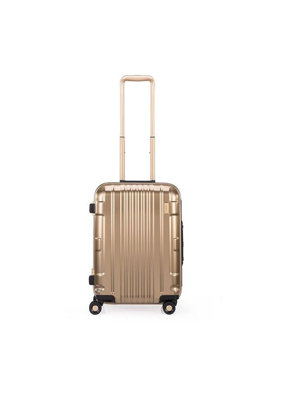 Чемодан KOZMOS INTERLOCK Metal Gold S на 4 колесах 39л (Lj-CF1375-2S_G) Lojel (324611554)