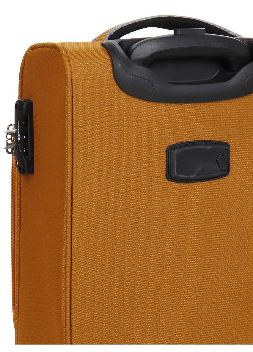 Чемодан мини XS тканевый 22204 46×33×18см 28+7см Оранжевый Snowball (297643825)