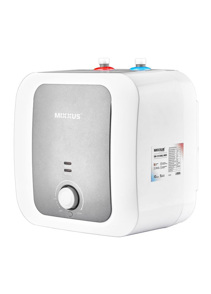 Водонагрівач "Під мийку" SMALL UNDER накопичувальний 10 л, мокрий тен 1,5 kW (WH060 Mixxus EWH-1210 (366323167)