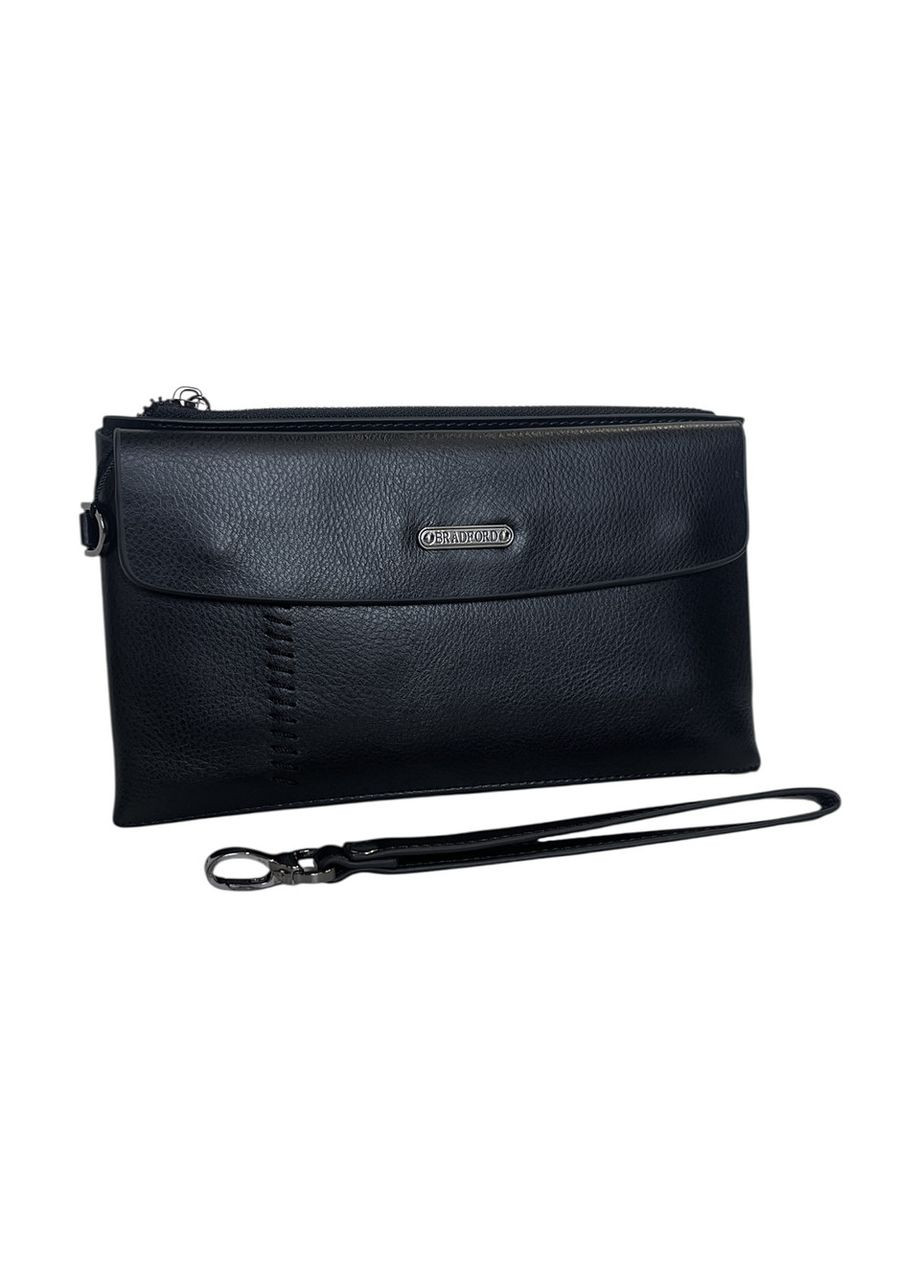 Чоловічий клатч Bradford з єко-шкіри 86011 чорний 24 x 13,5 x 2,5 No Brand (371682263)
