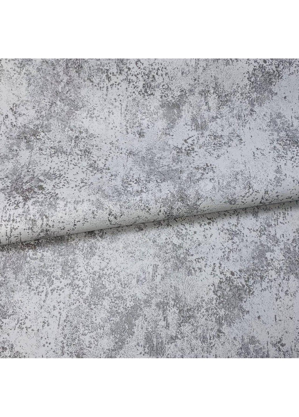 Шпалери вінілові 10 × 1.06 м 3750-08, сірі, графітові для спальні, вітальні, коридору, кімнати Слов'янські шпалери (340275441)