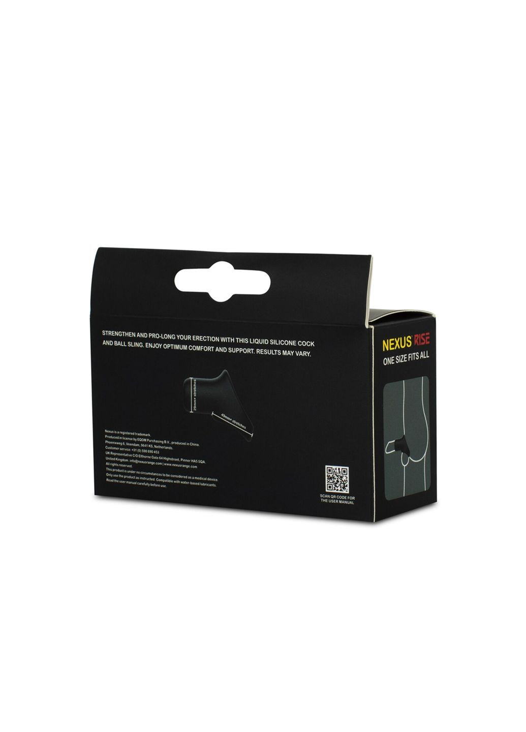Эрекционное кольцо Rise Cock and Ball Sling Nexus (369946507)