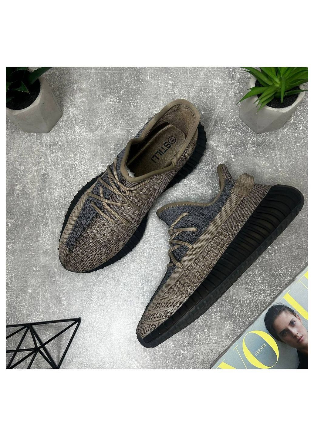 Комбіновані Літні кросівки чоловічі Stilli Yeezy Boost