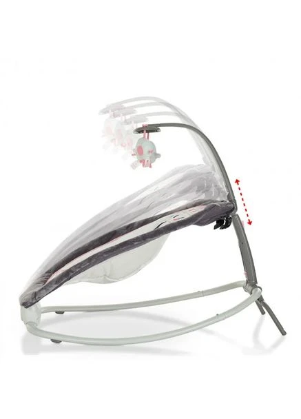 Дитяча колиска-качалка Mastela 6917 з 2 підвісками White-Black (3_06810) No Brand (395879885)