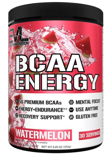 (уценка срок по 3.25) Аминокислоты БЦАА BCAA Energy 30 порц. (Rocket pop) EVLution Nutrition (348138195)