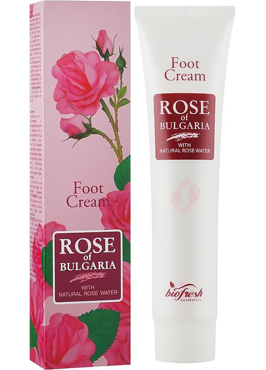Крем для ніг Rose of Bulgaria 75ml (232417-26521) Biofresh (368605267)