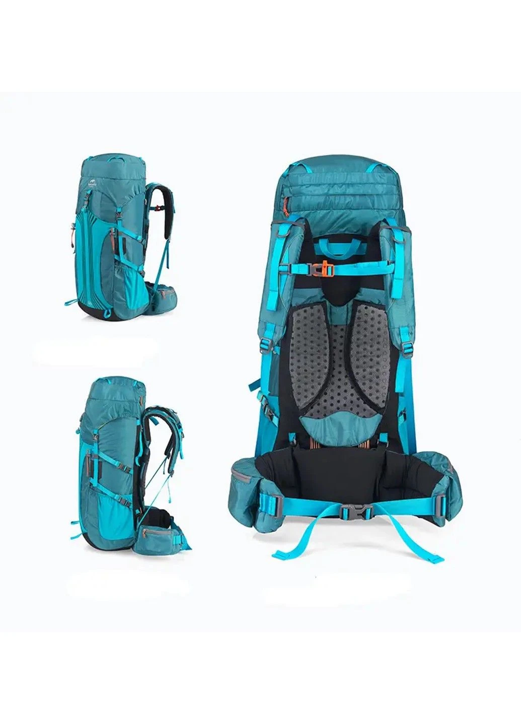Трекінговий туристичний рюкзак Naturehike 65+5 літрів із чохлом No Brand (332637400)