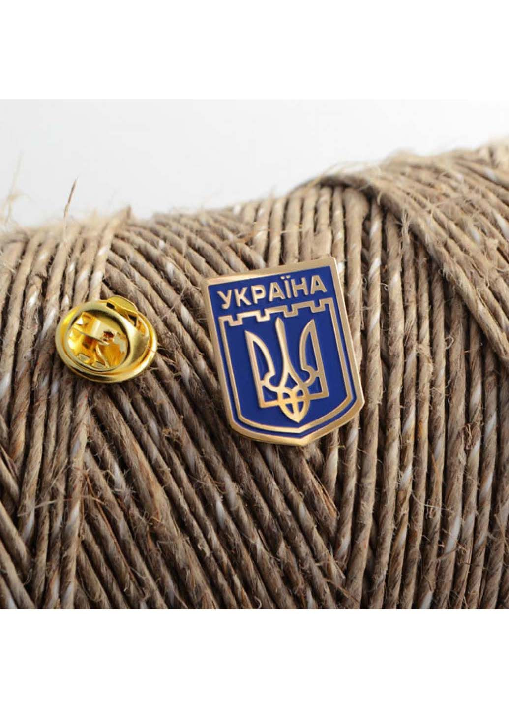 Значок Герб України 20х15 мм Dobroznak (292338498)