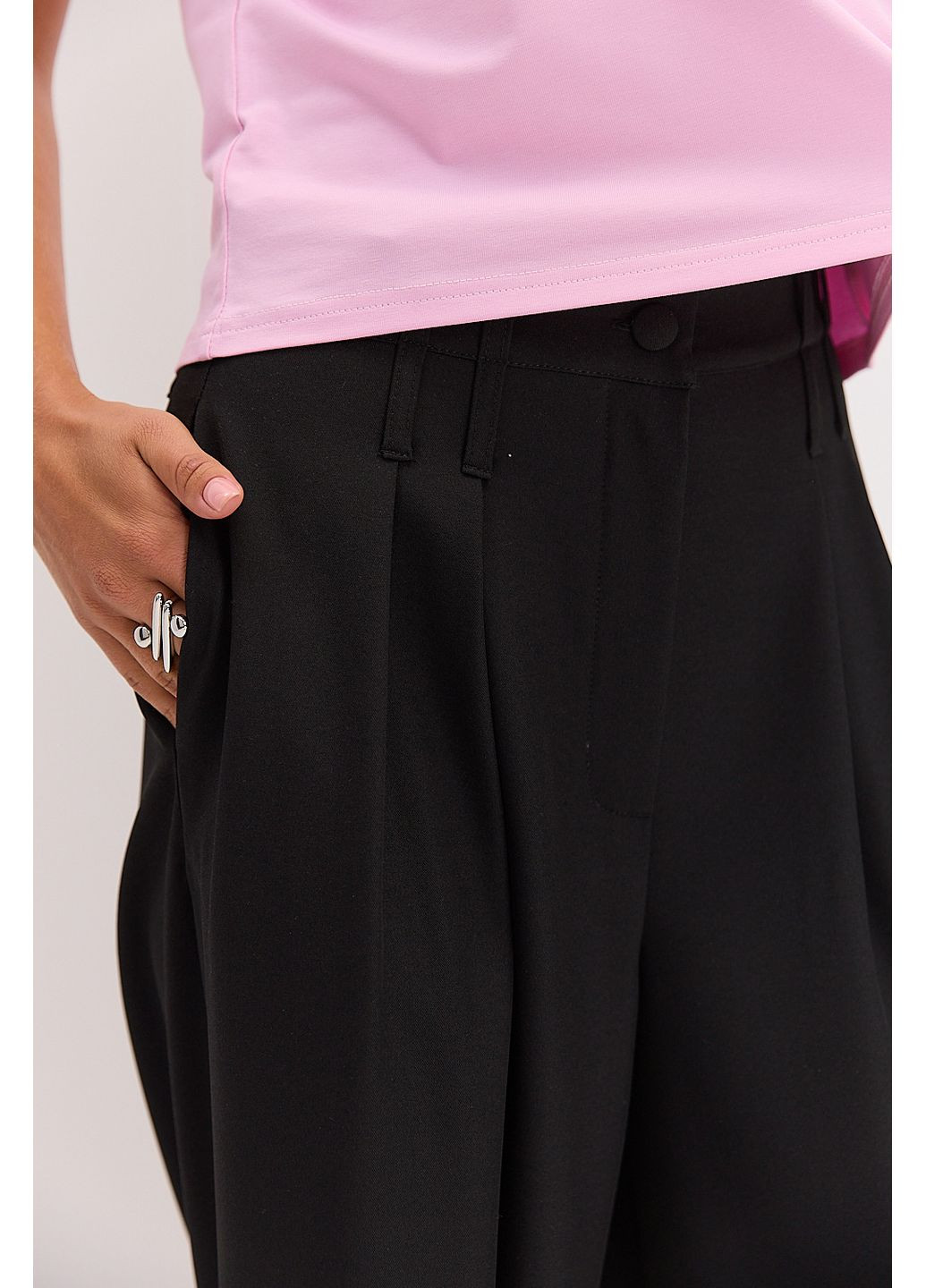 Жіночі штани-палаццо зі складками Arjen (360885329)