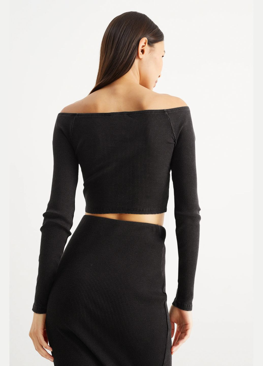 Кроп топ у рубчик C&A (326970583)