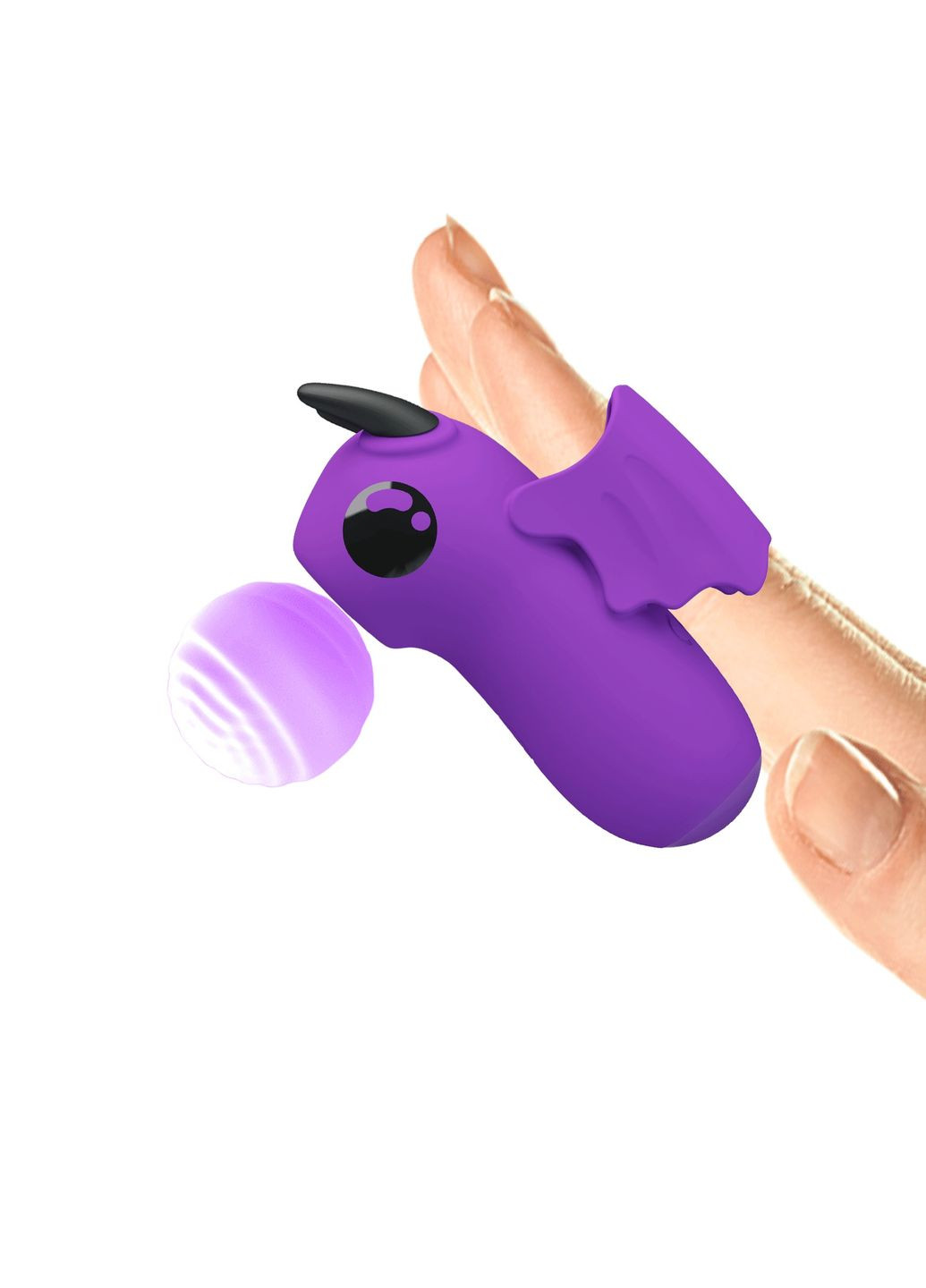 Стимулятор для клитора Magic Devil с сосанием и электростимуляцией,, 6.9 см Pretty Love (361670306)