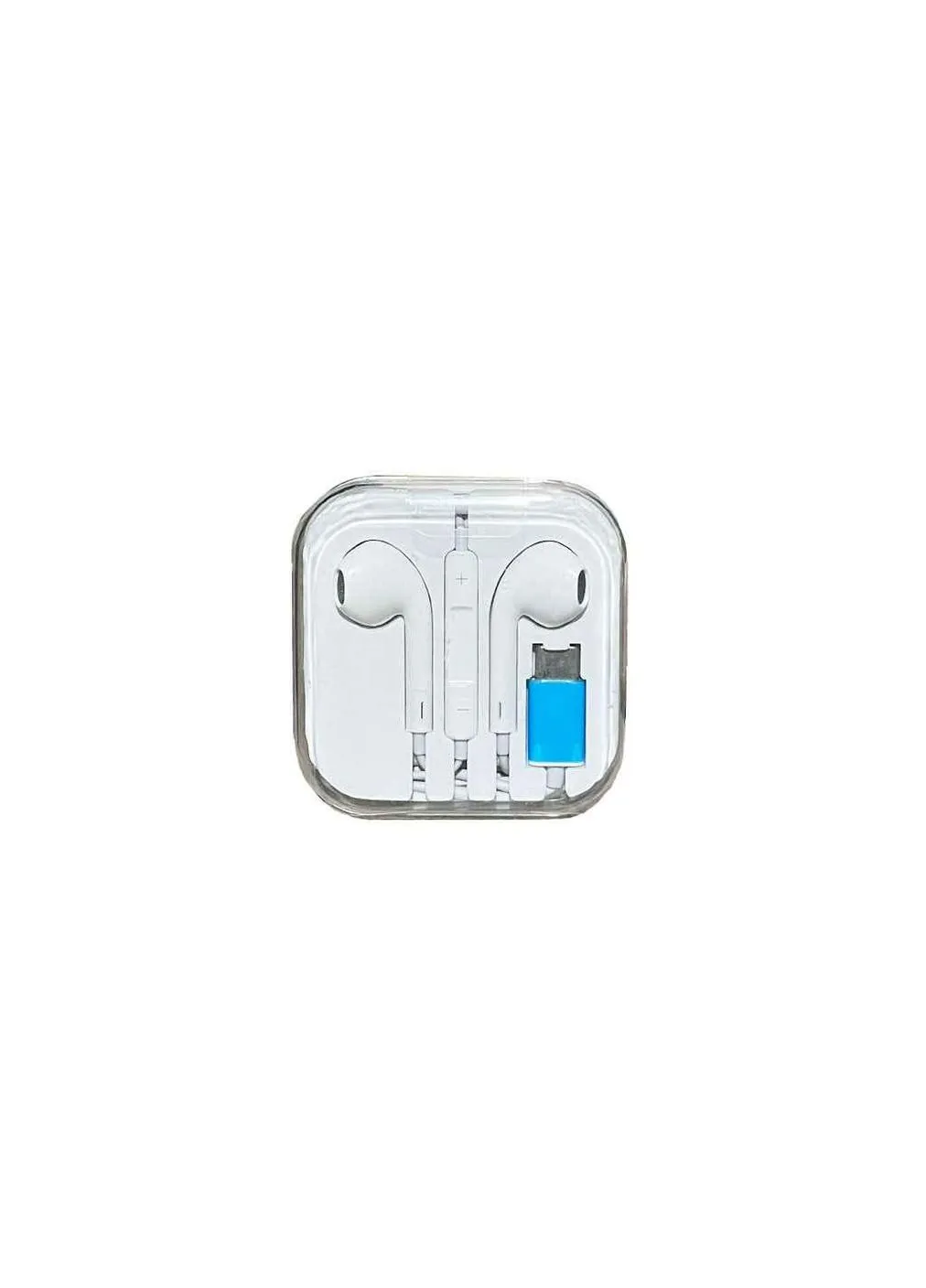 Наушники вкладыши с микрофоном белые Type-C ТМ No Brand (311955570)