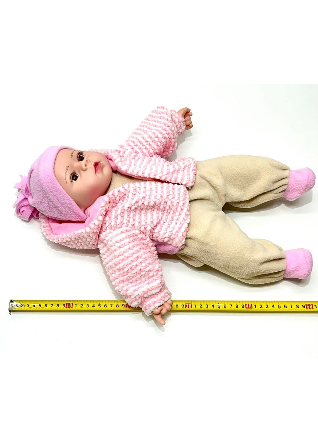 Кукла-пупс м'яконабивна Грайливий малюк зі звуковими ефектами укр мова Вид 1 (GD 0004 I UA) No Brand (366969777)