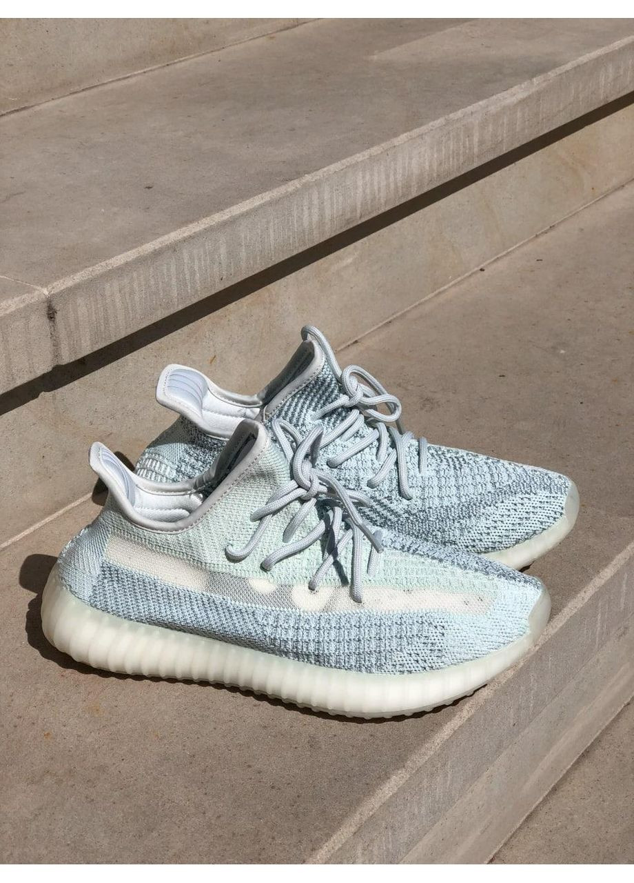 КРОСІВКИ ЖІНОЧІ ADIDAS YEEZY BOOST 350 V2, CLOUD WHITE REFLECTIVE АДІДАС ІЗІ БУСТ No Brand м'ятні демісезони (367171288)