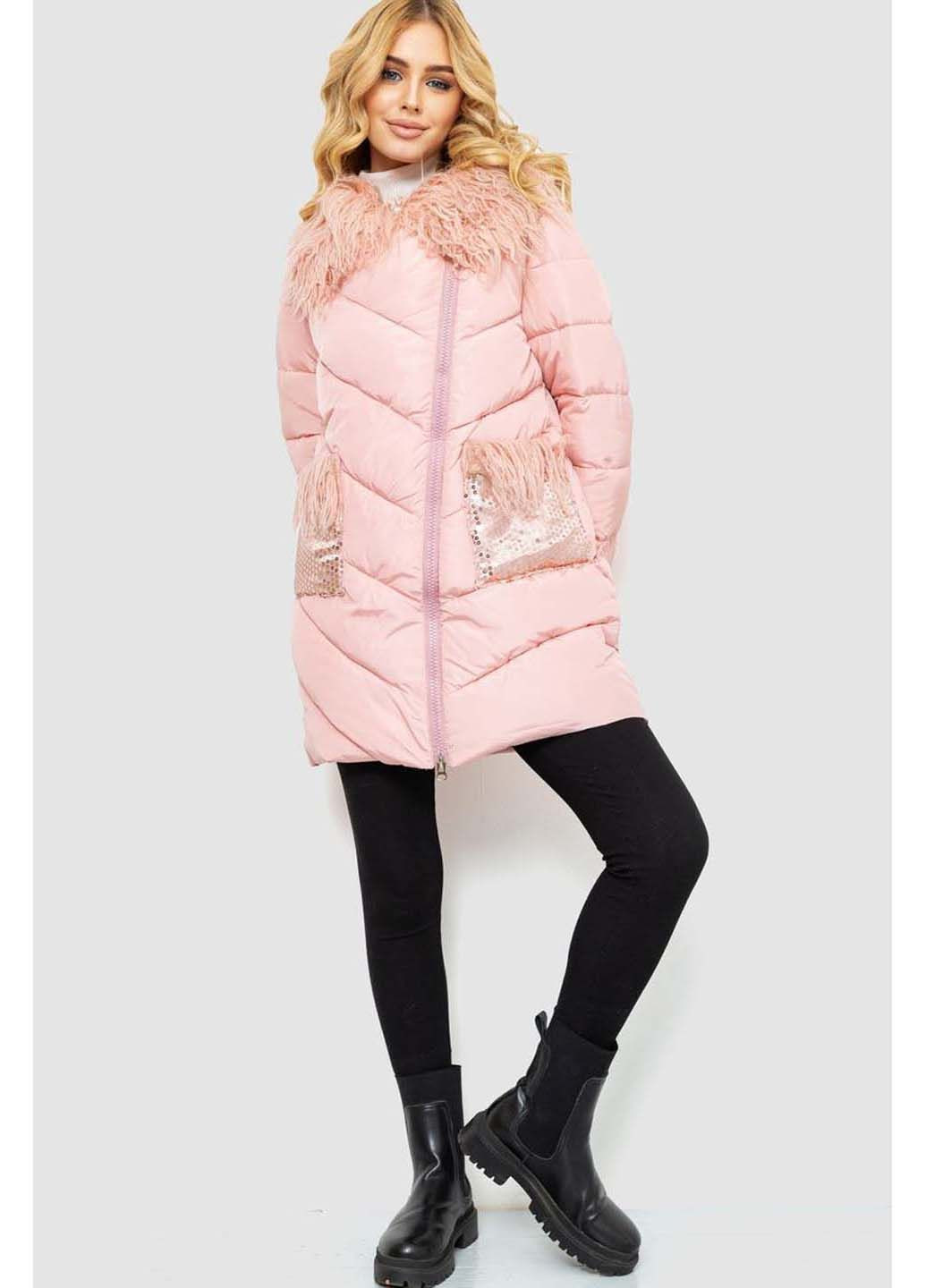 Розовая демисезонная куртка Ager