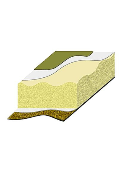 Туристичний килимок (4823081504443) Terra Incognita Camper 3.8 Green (366157180)