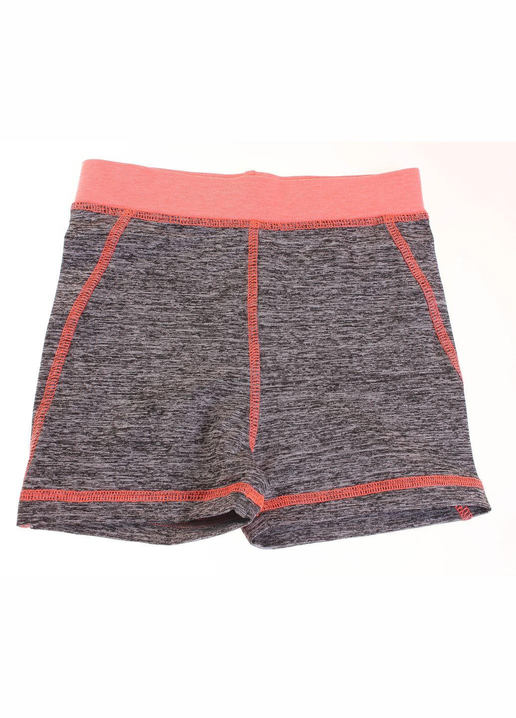 Шорты 7814 Меланжевый Антрацит И Коралловый Lovetti (316713284)